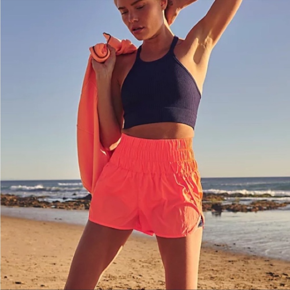 Free People FP Movement The Way Home Shorts High Waisted Small